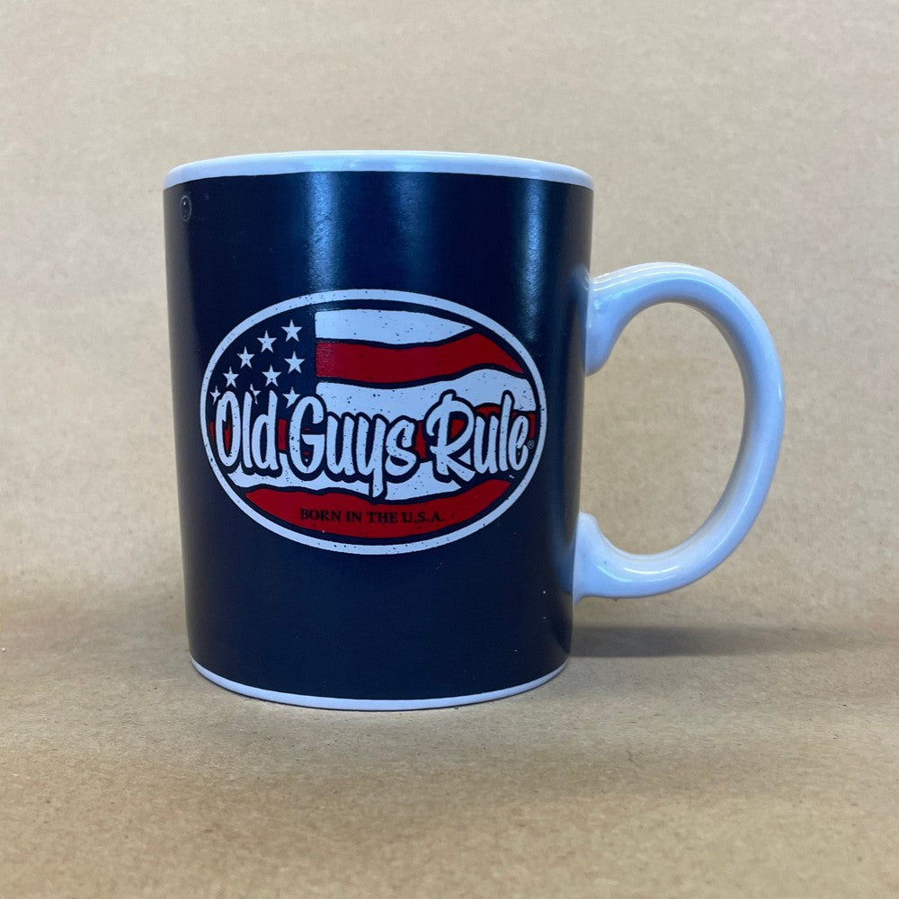 Old Guys Rule Born in the USA Mug
